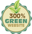 This site is 300% Green. Click to get your site green as well!