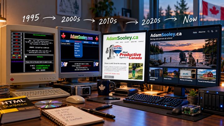 I've Been Rebuilding This Website Since 1995