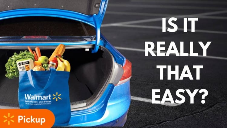Walmart Grocery Pickup Review 2017